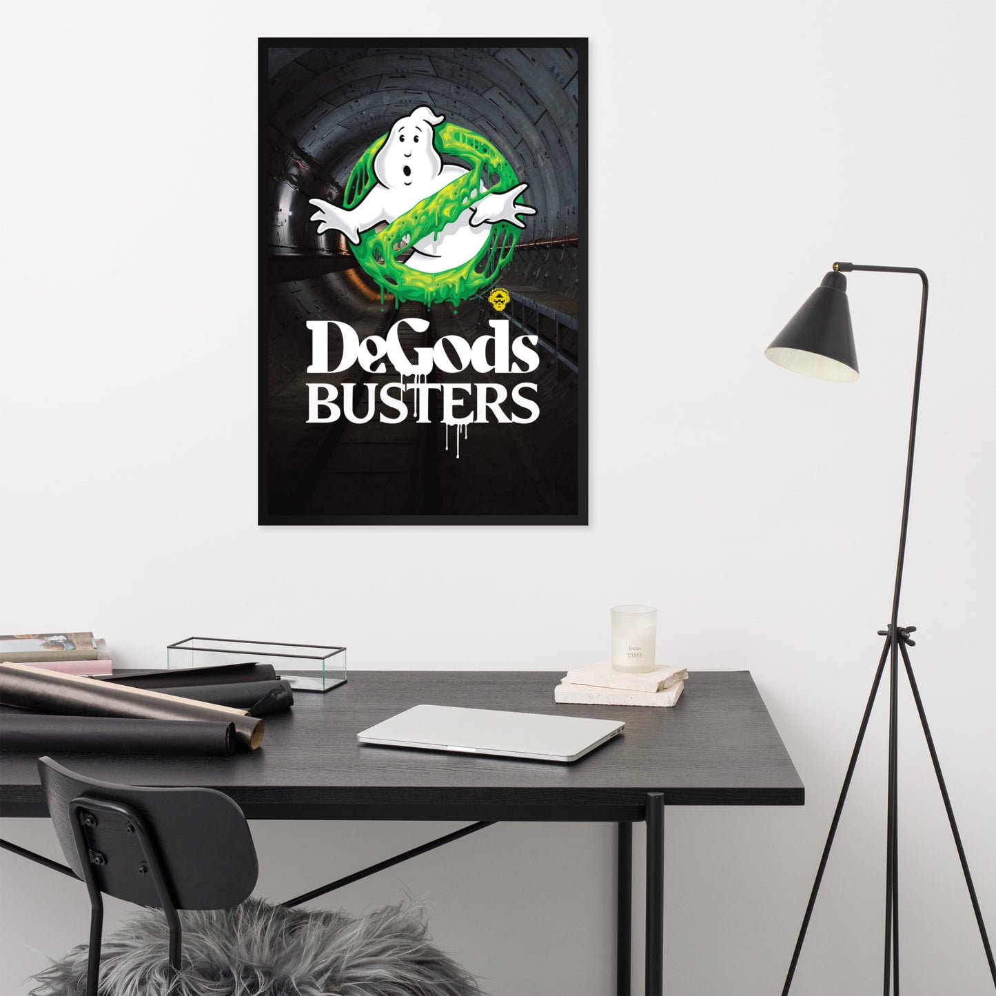 High Quality Printed + Framed DeGods Busters Poster